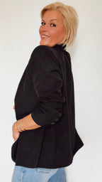 Blazer IVY asymétrique noir