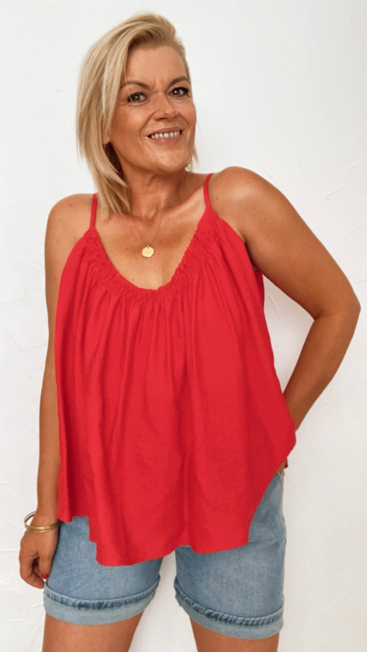Haut ILONA rouge