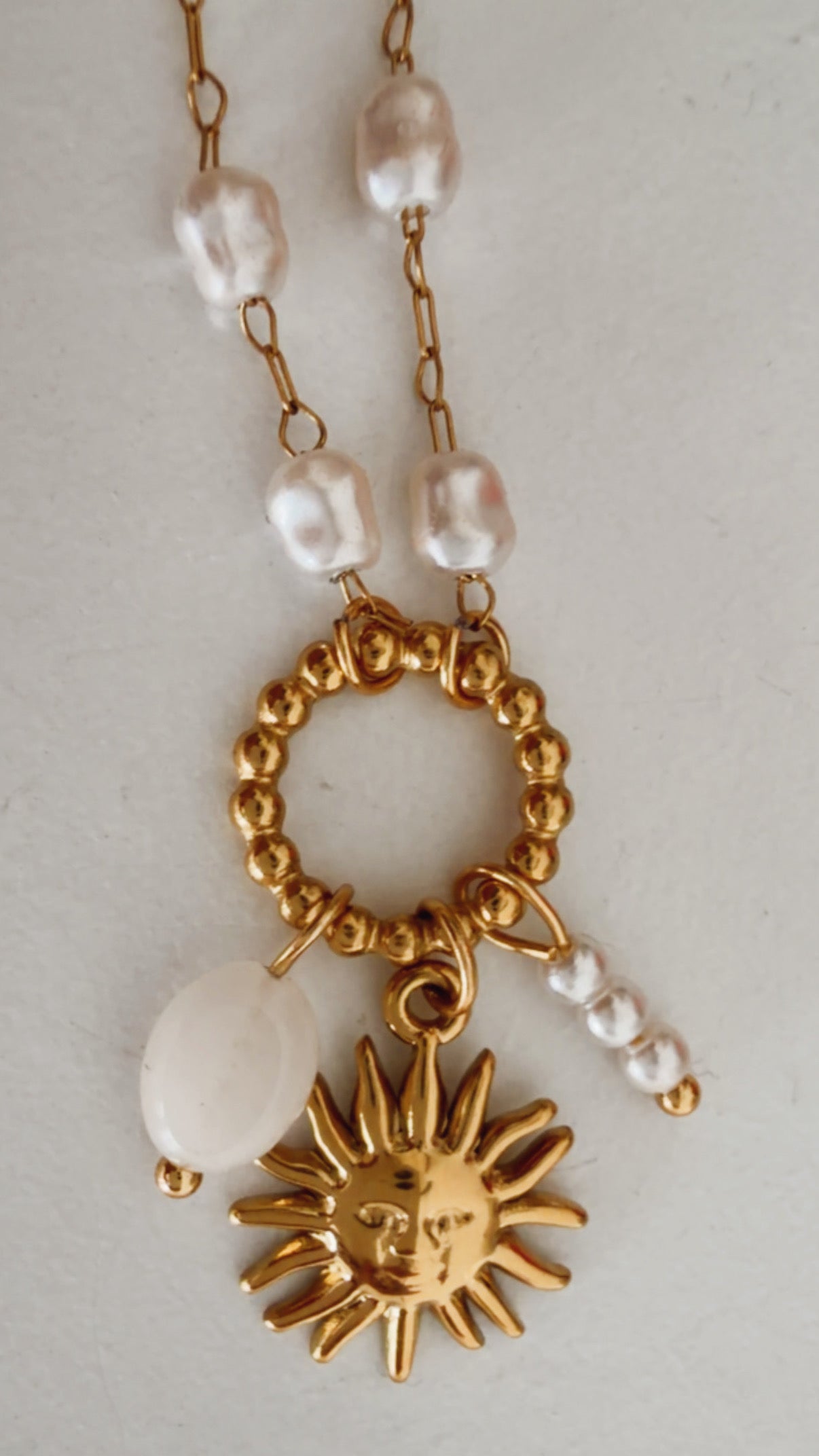 Collier SUNNY en perles d'eau douce