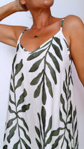 Robe longue OLIVIA imprimée