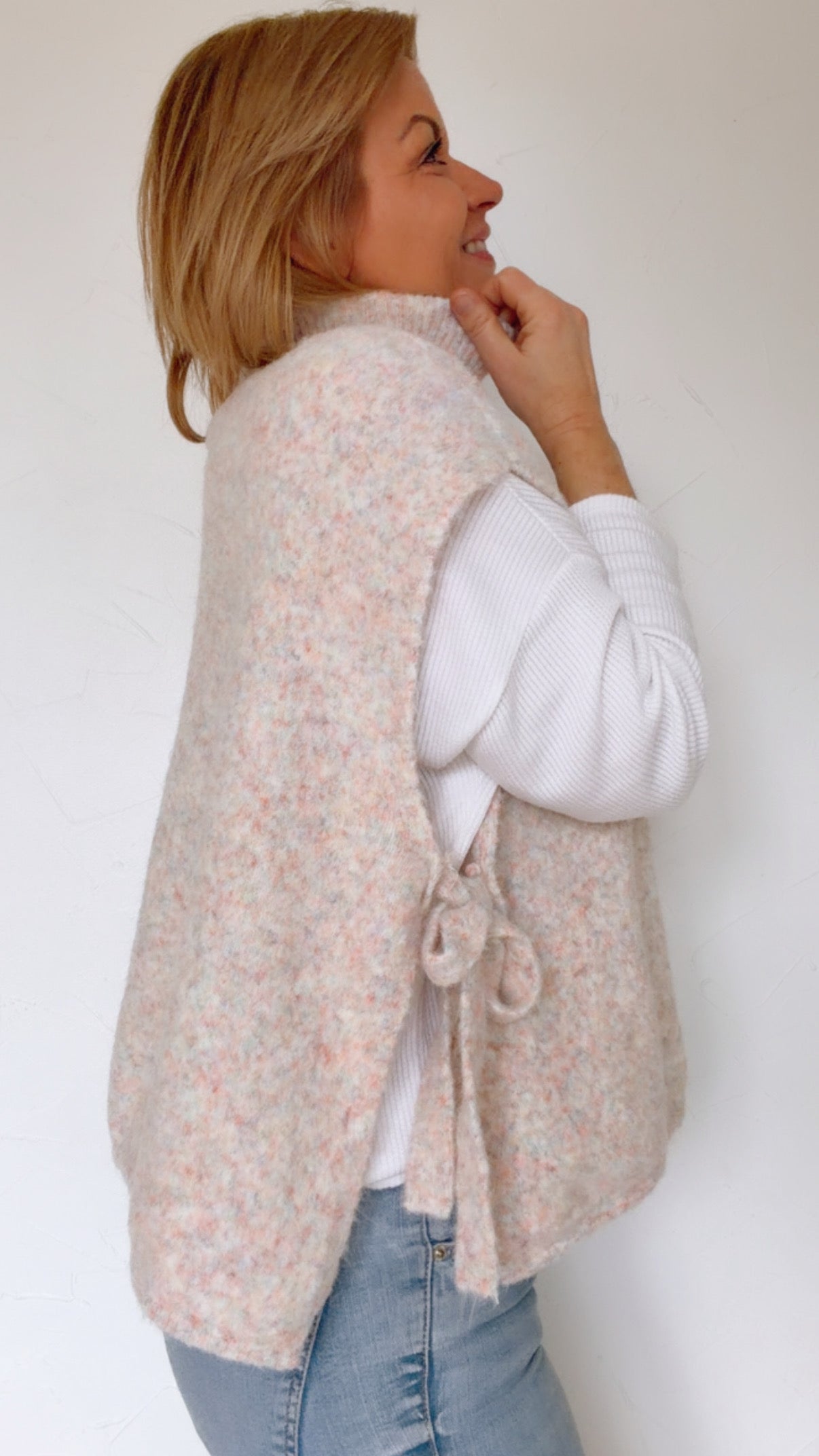 Pull CHARLIZE pastel multicolore