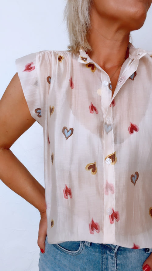 Blouse PALOMA imprimée