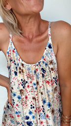 Robe longue DAPHNÉ imprimée