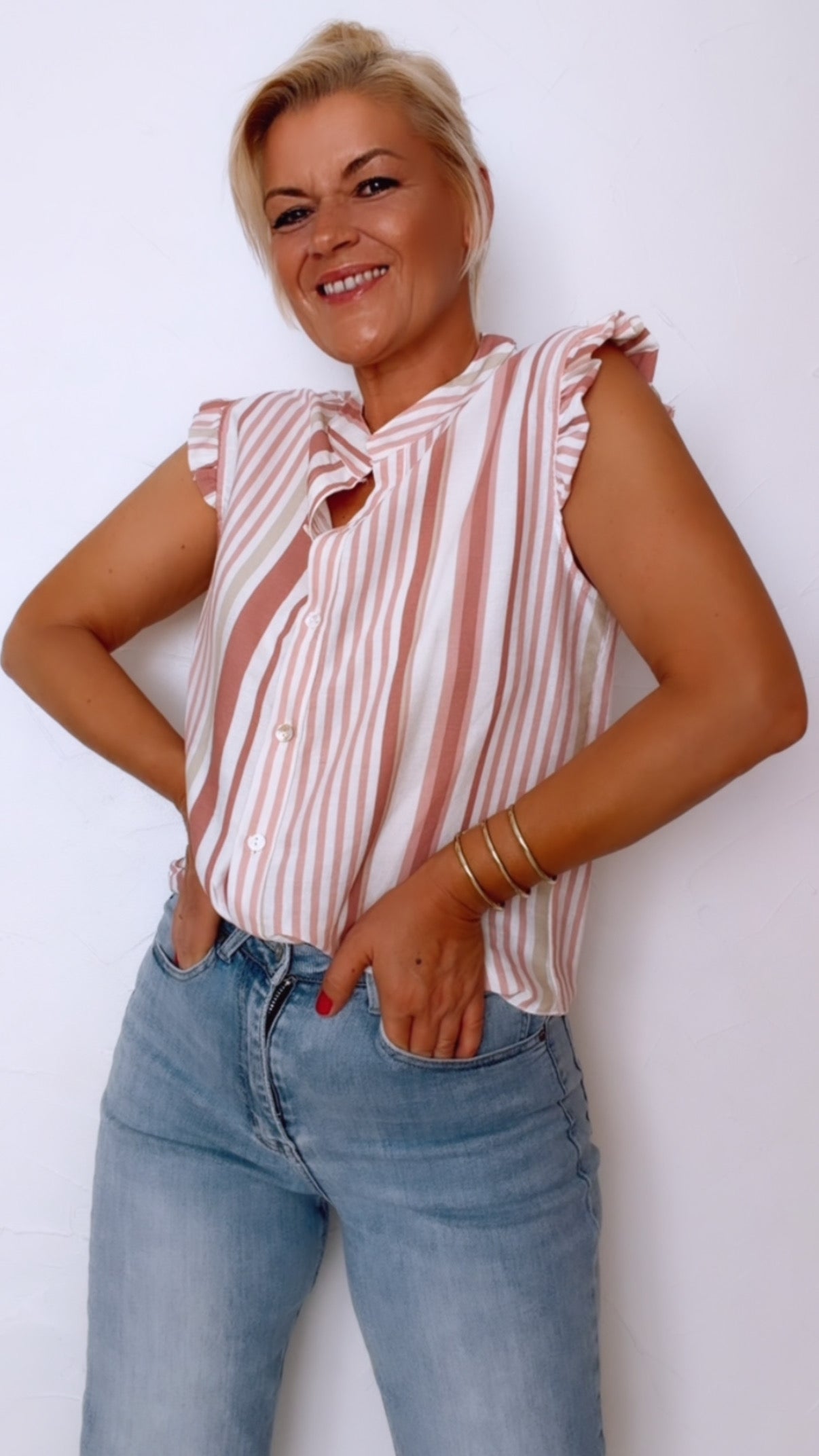 Blouse CHARLOTTE à rayures