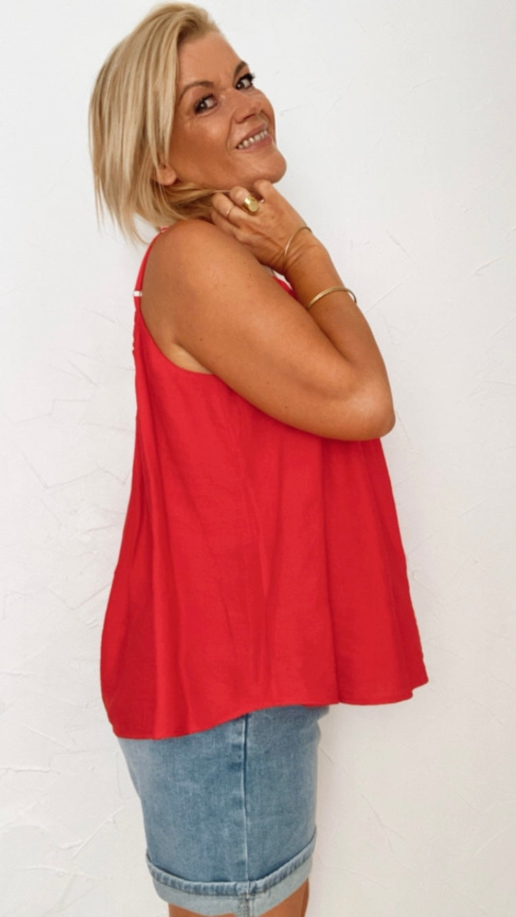 Haut ILONA rouge
