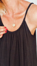 Robe longue ALBA noire