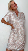 Robe courte MARTHA imprimée