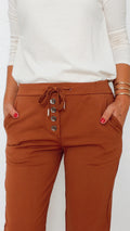 Pantajogg LUKAS moka 100% Coton