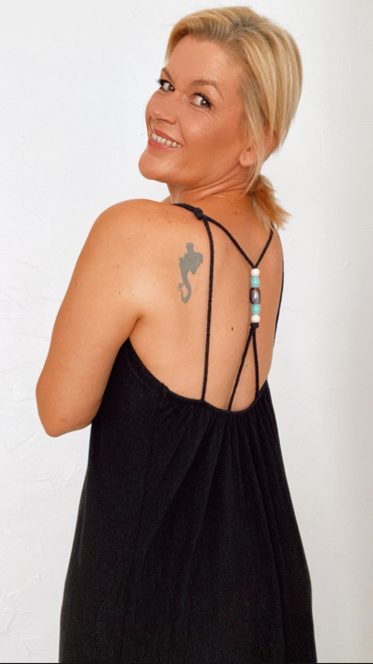 Robe longue CARINE noire