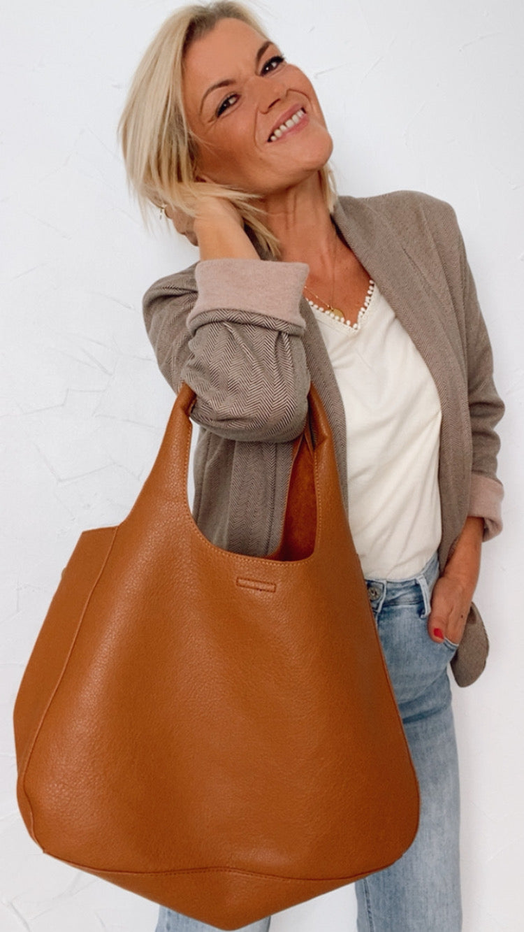 Sac 2 en 1 MAXIME marron