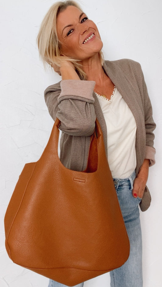 Sac 2 en 1 MAXIME marron
