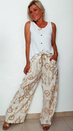 Pantalon CLAUDIA imprimé